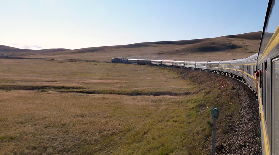 Ventas de billetes en los trenes desde Ulán Bato